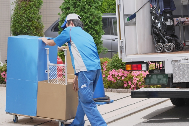 ブースの搬入