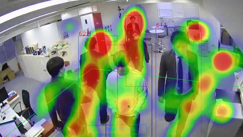 ヒートマップ分析イメージ図