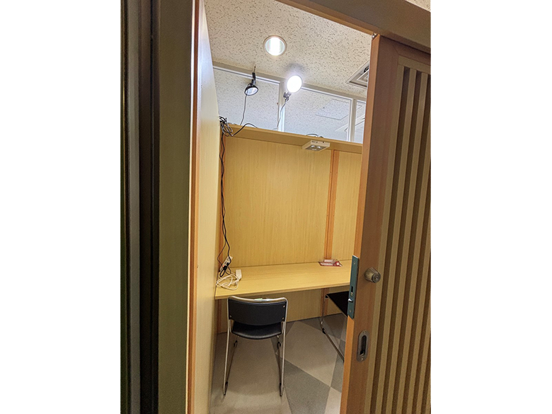 EDOブース室内